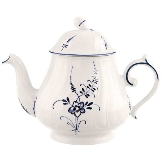 Villeroy & Boch 1023410460 Koffiepot - Porselein - Wit, Blauw
