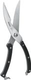 Metaltex 251805038 Keukenschaar Zwart, Gesatineerd staal Gevogelte