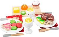 Small foot company Small Foot Wooden Food Diner 31-piece