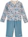 Playshoes Kinder UV-Schutz Einteiler 1/1 Arm Dino allover Blau