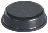 PB Fastener BS-34-CL-R-12 Pied d'appareil Autocollant, Rond Transparent (Ø x h) 9.5 mm x 3.2 mm 12 pièce(s)