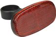Fischer MTS MarkenTechnikService Fietsbagagedragerreflector met universele bevestiging, Rood