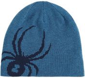 Spyder Reversible Innsbruck Beanie Blauw Unisex One Size Polyester