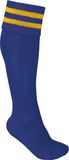 PROACT® Sportsokken Met Contraststrepen PA015 - Dark Royal Blue / Sporty Yellow - 39/42 EU