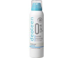 Deoleen 0% aluminium - Deodorant - Aerosol Sensitive - 150 ml