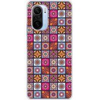 Xiaomi Mi 11 Pro Patchwork mandala bedrukt siliconen hoesje