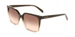Ferragamo SF2102S Zonnebril Transparant Bruin Gradiënt 57/16/145 Dames