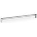 Viefe BROOKLYN BIG poignée de porte coulissante en aluminium, nickel poli - 448 mm - des deux côtés (1 paire)
