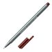 Staedtler - Triplus FineLiner 334 - Superfijne viltpunt 0,3 mm marron, Gris