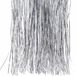 Decoris kerstboom folie slieren - 8x zakje - tinsel - zilver - 50 cm - kerstboomversiering