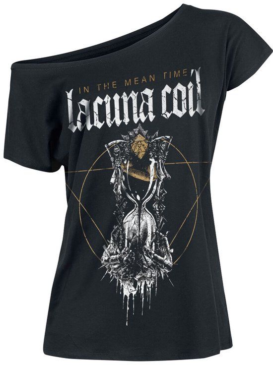 Lacuna Coil Time Dames T-shirt - Zwart - XL