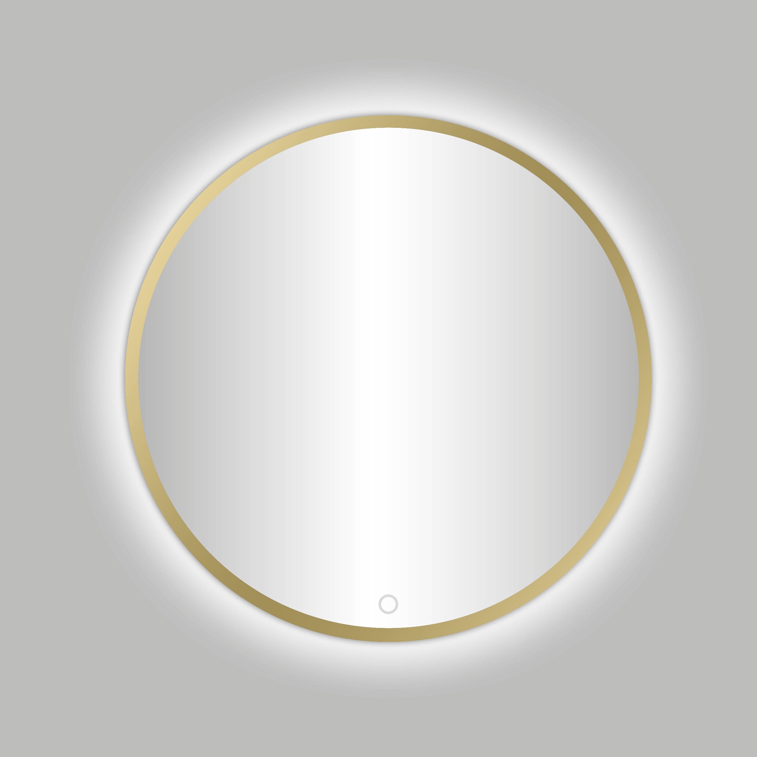 Best Design Nancy Venetië ronde spiegel inclusief LED verlichting Ø 80 cm