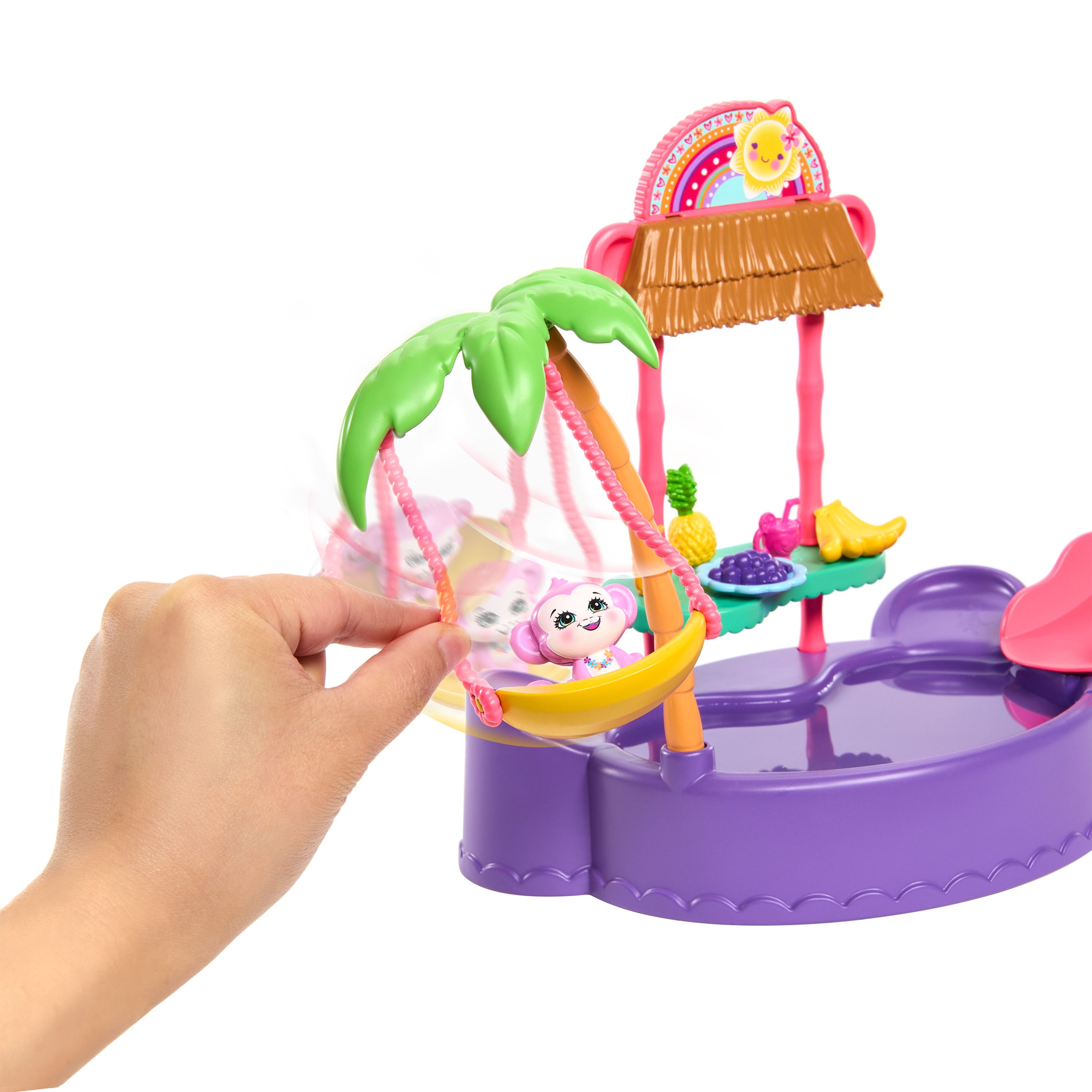 Enchantimals Zon en Strand Apenplonsbad Speelset