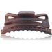 Solida klem gegolfd 9 cm x 3,5 cm brun épingles à cheveux