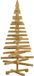 vidaXL Kerstboom met standaard Bruin 120 cm Polyetheen