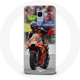 Maniacase Hoesje Samsung Galaxy J6 2018 miguel oliveira moto gp portugal vlag