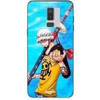 Maniacase Samsung Galaxy J8 2018 Hoesje Anime One Piece Trafalgar D Water Law