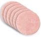 vidaXL - Kussensloop - 6 stuks - HEERLEN - Roze - Ø 60 cm - Nep Konijnenbont