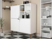Pulsora Commode 3 portes blanc