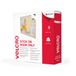 Velcro klittenband zelfklevend alleen lussen 20mm x 10m wit