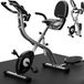 Sportana Hometrainer Eagle 4 Inklapbaar 10 Niveaus Polssensors App Heuptrainer Rugleuning Fitness Bike Spinningfiets