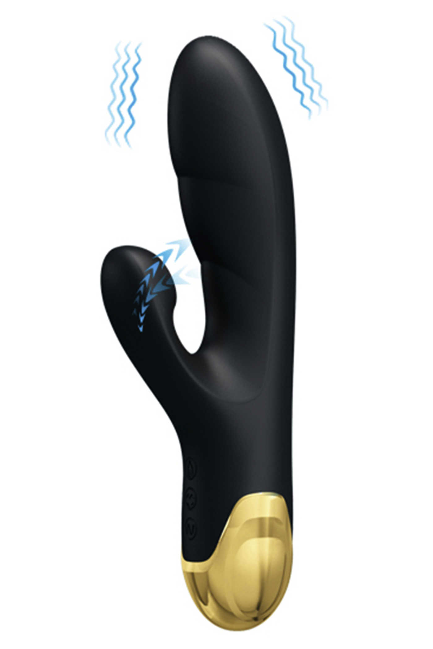 Pretty Love Rabbit Vibrator Royal Pleasure Naughty Play with 24K Gold