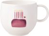 Villeroy & Boch With Love Happy Birthday mok met oor 290 ml