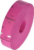 Rombouts Ticketrol, 1000 tickets, rood