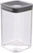 Curver Dry Cube boîte de conservation avec couvercle, 2,3 l, transparent/gris, plastique, carré
