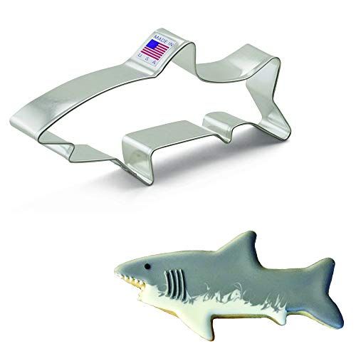 Ann Clark Cookie Cutters Shark Cookie Cutter, 6.25"