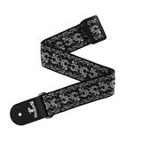 D'Addario Gitaarband - Alchemy Gothic Collectie - Verstelbare Band Compatibel met Elektrische, Akoestische & Basgitaren - Masker