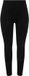 Ulla Popken - Dames - Legging kuitlang smalle pijp elastische tailleband - Klassiek zwart - Maat 66+