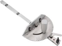 Merkloos / Sans marque Wan GmbH Precisie Miter Gauge met 27 Hoek Stopps- Aluminium Tafelzaag Systeem - 60 Grad Hoek - Repetitieve Cut Flip Stop - Maximale Voorraad Ondersteuning