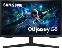 Samsung Odyssey G5 27" QHD Curved Gaming Monitor - 165Hz - Black
