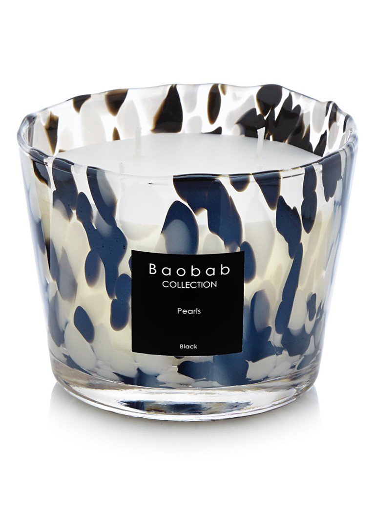 Baobab Collection Black Pearls geurkaars