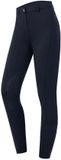 ELT Paardrijbroek full grip voor meisjes Knie Silikon diepblauw 152