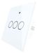StarTech Slimme WiFi RF433 aanraakschakelaar - 3-voudig - Afstandsbediening - Compatibel met Tuya/Smart Life-app - Werkt met Alexa/Google Home - Wit