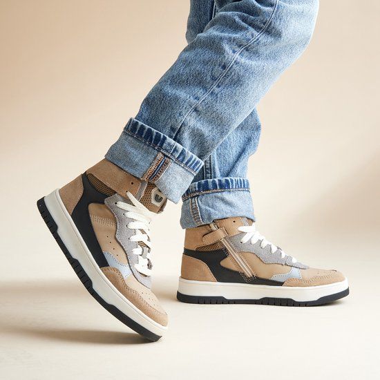Muyters Sneakers beige Leer - Maat 25 - Kinderschoenen
