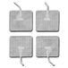GIMA GIMA 28372 Geliert elektroden met kabel, 46 mm x 47 mm
