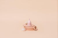 DivineCup menstruatiecup - Pretty in Pink - maat S - hard