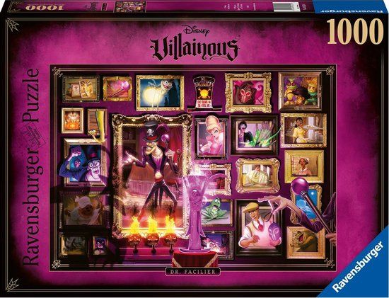 Ravensburger Disney Villainous: Dr. Facilier - 1000 Piece Jigsaw Puzzle