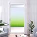 K-home Klemmfix geplooide kleurverloop Groen 35cm x 130cm (B x L)