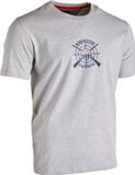 Winchester T-shirt Heren Parlin Melanged Grey L