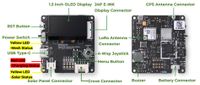 Wio Tracker L1 - Nœud Meshtastic - 868 MHz - GPS L76K - écran OLED de 3,3 cm - USB-C - capteur IoT