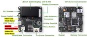 Wio Tracker L1 - Nœud Meshtastic - 868 MHz - GPS L76K - écran OLED de 3,3 cm - USB-C - capteur IoT