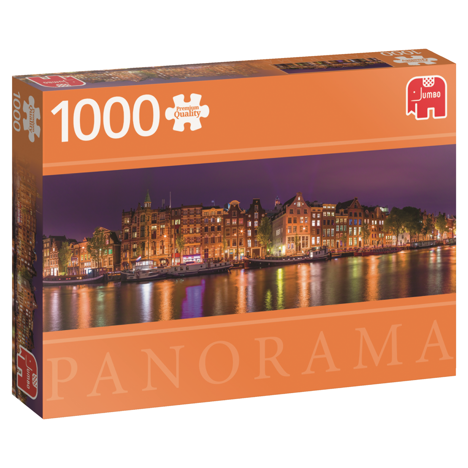 Jumbo Premium Collection Amsterdam Skyline 1000 stukjes Panorama