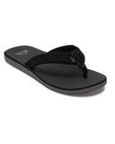 QUIKSILVER Teenslippers 'Carver' zwart