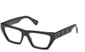 MAX&Co. MO5185 001 Vrouwen Vierkant Kunststof/Carbon Zwart