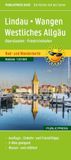 Publicpress Rad- und Wanderkarte Lindau, Wangen, Westliches Allgäu, Oberstaufen, Friedrichshafen 1:50.000