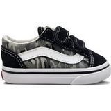 Vans Toddler Old Skool V Check Camo Noir/gris clair